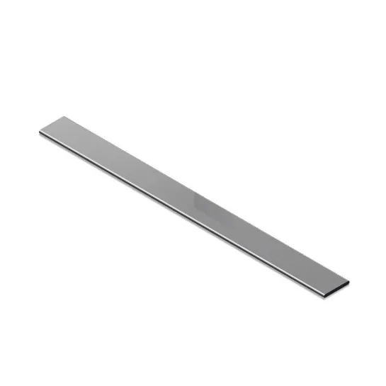 Barre d'acier plate